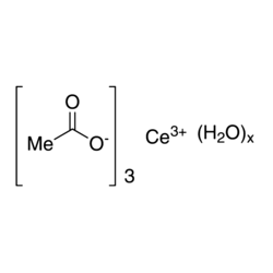 Cerium (III) acetate - CAS:537-00-8 - Ce(OAc)3, Cerium triacetate, Triacetic acid cerium(III) salt